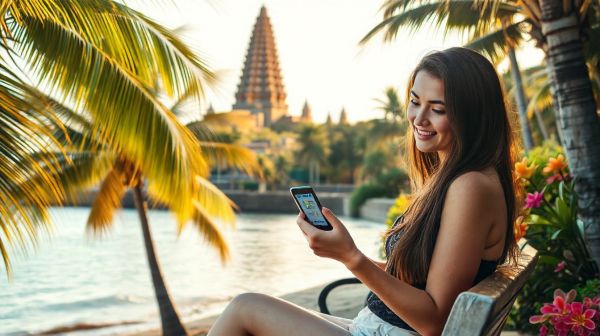 Les meilleures options de carte SIM à Bali pour votre séjour