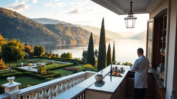 Top villas au Lac de Côme avec chef privé : luxe et gastronomie