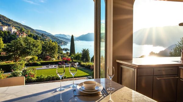 Top villas au Lac de Côme avec chef privé : luxe et gastronomie